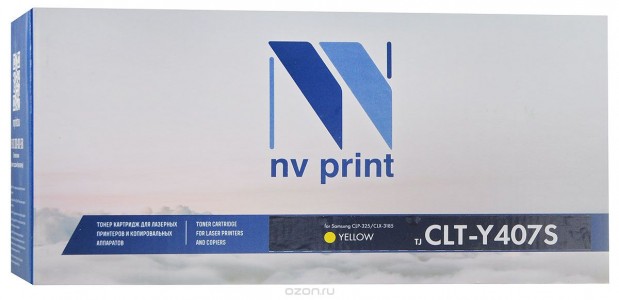Картридж NV Print CLT-Y407S (NV-CLTY407SY)