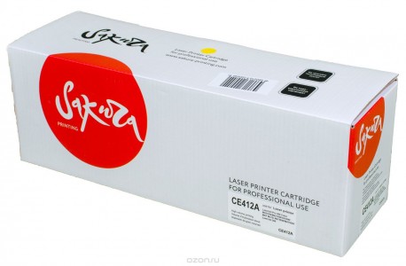 Картридж Sakura CE412A для HP LaserJet Pro 400 Color/M451DN/M451DW/451NW/MFP M475DW/M475DN / Laserjet (SACE412A)