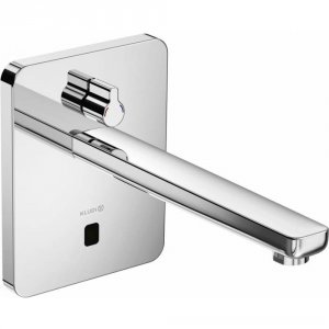 Настенный электронный смеситель для раковины Kludi Zenta 3840005 Хром