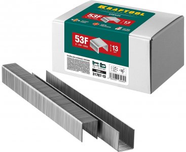 Плоские скобы для степлера Kraftool тип 53F 13 мм 5000 шт. (31787-13)