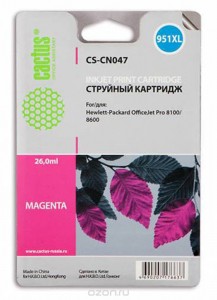 Картридж Cactus CS-CN047 №951XL