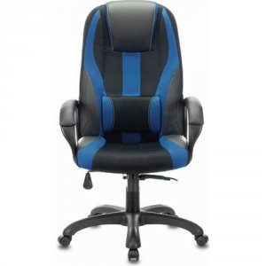Компьютерное кресло Brabix Rapid GM-102 черное/синее (532106)