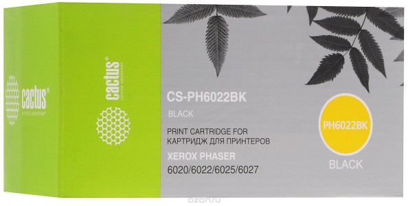 Картридж Cactus CS-PH6022BK