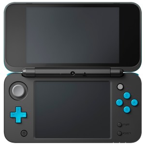 Игровая приставка Nintendo 2DS XL (черный + бирюзовый) (045496504533)