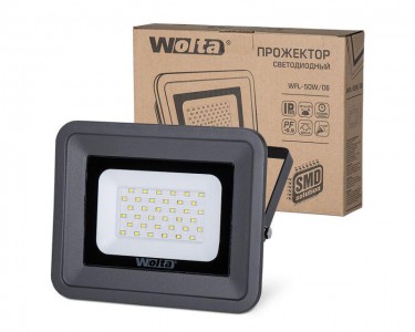 Прожектор светодиодный Wolta WFL-50W/06
