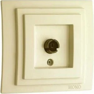 Универсальная проходная tv розетка MONO ELECTRIC LARISA (103-171705-137)