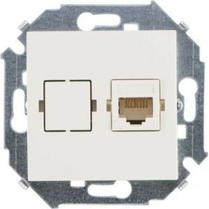 Компьютерная розетка SIMON 1591598-031