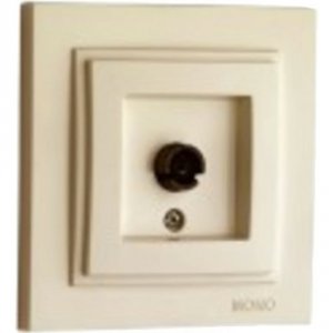 Универсальная проходная tv розетка MONO ELECTRIC DESPINA (102-170005-137)