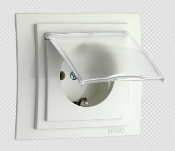 Двойная розетка MONO ELECTRIC DESPINA (102-190004-120)