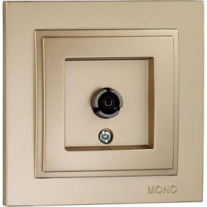 Оконечная TV розетка MONO ELECTRIC Despina (102-222205-138)