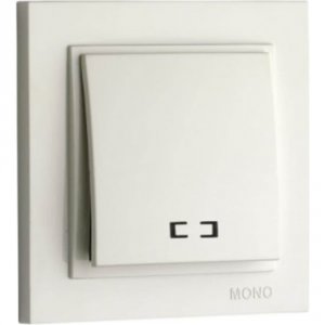 Одноклавишный выключатель MONO ELECTRIC DESPINA (102-252525-101)