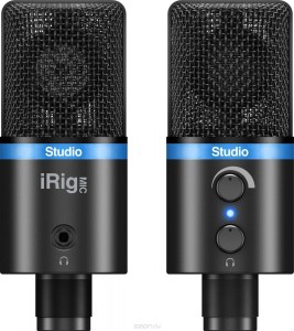 Микрофон IK Multimedia iRig Mic Studio (IP-IRIG-MICSTDBLA-IN)