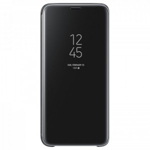 Чехол для сотового телефона Samsung Чехол-книжка Samsung для Galaxy S9, полиуретан, черный (EF-ZG960CBEGRU)