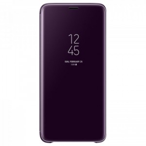 Чехол для сотового телефона Samsung Чехол-книжка Samsung для Galaxy S9+, полиуретан, фиолетовый (EF-ZG965CVEGRU)