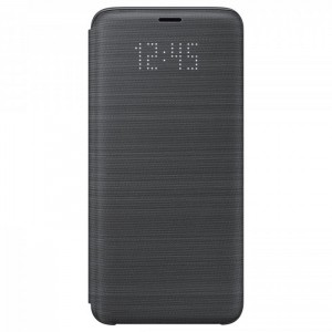 Чехол для сотового телефона Samsung LED View Cover для Samsung Galaxy S9, Black (EF-NG960PBEGRU)