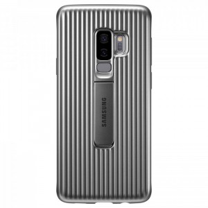 Чехол для сотового телефона Samsung Protective S.Cover для Samsung Galaxy S9+, Silver (EF-RG965CSEGRU)