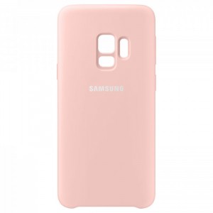 Чехол для сотового телефона Samsung Silicone Cover для Samsung Galaxy S9, Pink (EF-PG960TPEGRU)