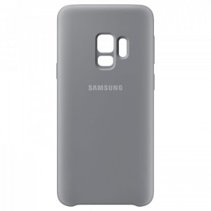 Чехол для сотового телефона Samsung Чехол-крышка Samsung для Galaxy S9, силикон, серый (EF-PG960TJEGRU)