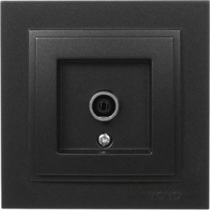 Универсальная проходная tv розетка MONO ELECTRIC DESPINA (102-202005-137)
