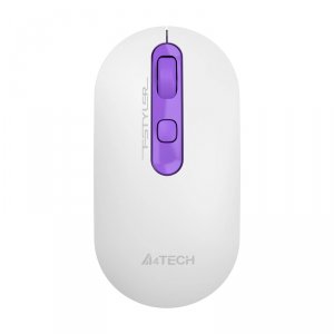 Мышь A4Tech Fstyler FG20 Tulip белый/фиолетовый