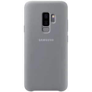 Чехол для сотового телефона Samsung Чехол-крышка Samsung для Galaxy S9+, силикон, серый (EF-PG965TJEGRU)