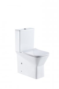 Унитаз компакт Cerutti SPA Ellero CT8458 с бачком и сиденьем Микролифт