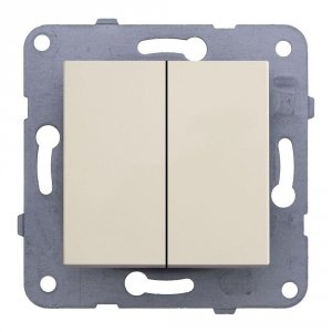 Двухклавишный выключатель Panasonic Karre&Arkedia (WKTT00092BG-RU) (wktt00092bg-ru)