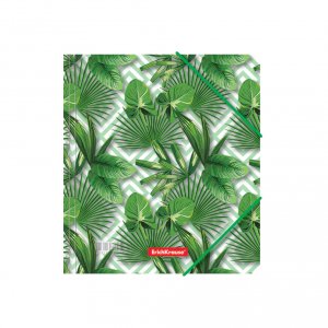 Пластиковая папка для тетрадей Erich Krause Tropical Leaves (49355)