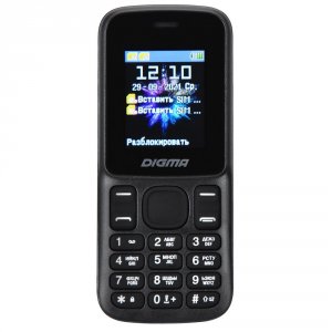Мобильный телефон Digma Linx A172 32MB Black