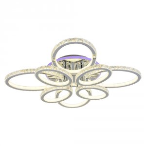 Светодиодная люстра Profit Light 8033/4+4 CHR