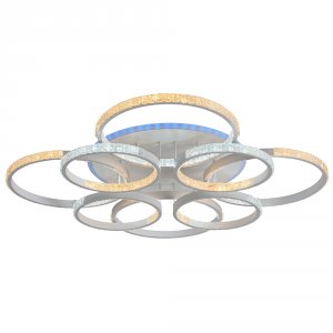 Светодиодная люстра Profit Light 8047/4+4 WHT