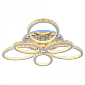 Светодиодная люстра Profit Light 8033/3+3 CHR