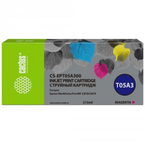 Картридж для струйного принтера Cactus CS-EPT05A300 T05A3