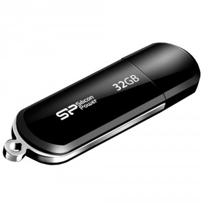 USB Flash накопитель Silicon Power LuxMini 322 32GB (SP032GBUF2322V1K)