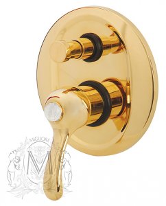 Смеситель для душа Migliore Lem Swarovski 18895 Золото