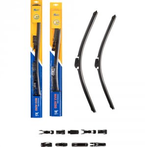 Комплект бескаркасных щеток стеклоочистителя Kraft KT 830851