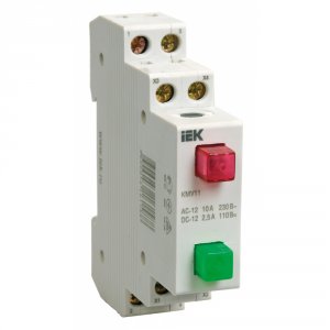 Модульная кнопка управления Iek КМУ11 (MBD10-11-K51)