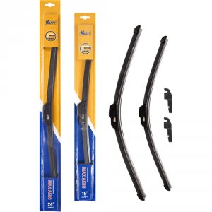 Комплект бескаркасных щеток стеклоочистителя Kraft 830908