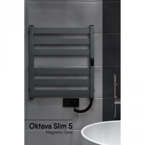 Полотенцесушитель Indigo Oktava Slim 5 electro (LСLOKS5E60-50MGRt)