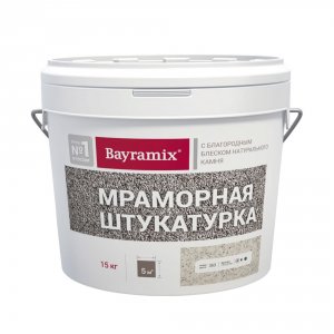 Мраморная штукатурка Bayramix BAY Kashmir White-N (BMSH-KW-N)