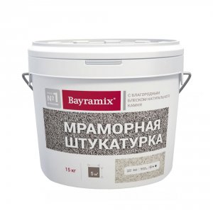 Мраморная штукатурка Bayramix BAY Magnolia White-K (BMSH-MW-K)