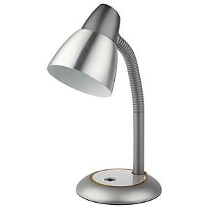 Лампа настольная ЭРА N-115-E27-40W-GY серый (C0044885)