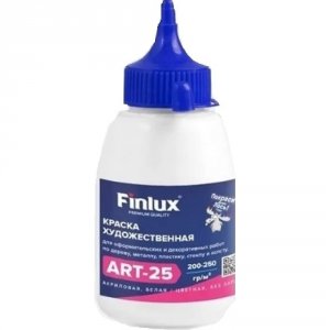 Художественная акриловая краска для рисования Finlux FinluxART25 (4603783203420)