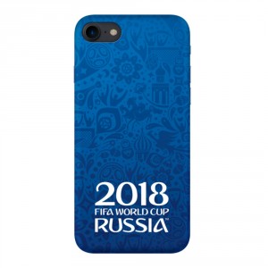 Чехол для iPhone 8 / 7 Deppa FIFA Logo 103903 Blue