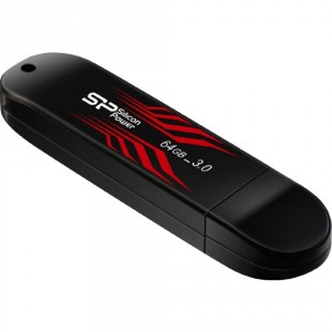 USB Flash накопитель Silicon Power Blaze B10 64GB Black (SP064GBUF3B10V1B)