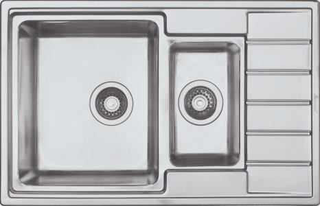 Кухонная мойка Seaman Eco Roma SMR-7850B.0 Нержавеющая сталь