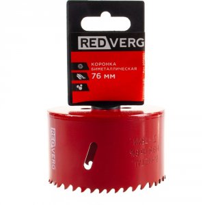 Биметаллическая коронка Redverg 501401 6627119