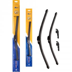 Комплект бескаркасных щеток стеклоочистителя Kraft 830907