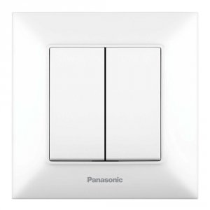 Переключатель Panasonic Arkedia Slim (WNTC00112WH-RU)