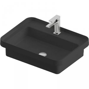 Раковина ArtCeram Fuori 60 TFL034 17 00 Черная матовая